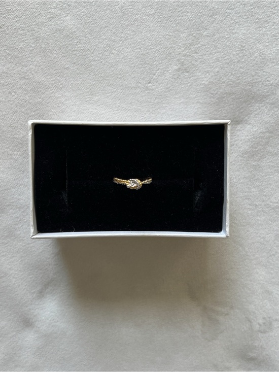 Ring Jewelry - Gold and Silver Tone Twisted Band Ring